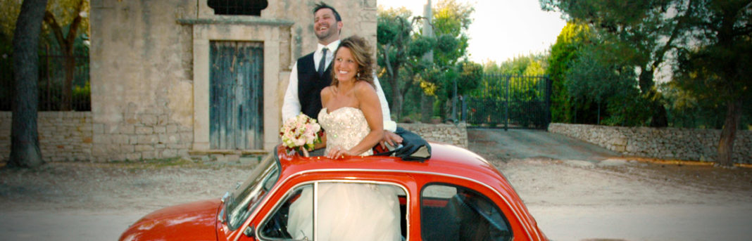 A couple enjoying their destination wedding in Italy with Jeannie Uyanik.