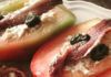016: Summer in Italy — beating the heat and our favorite no-cook recipes No-cook recipe of stuffed tomatoes with olives and capers, perfect for beating the heat during a Summer in Italy.
