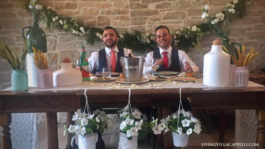 Gay weddings in Italy