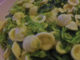 042: Orecchiette with broccoli rabe Orecchiette with broccoli rabe