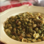 Italian Food Pasta And Peas